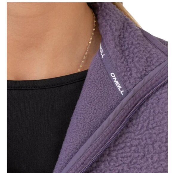 NEW O'Neill High Pile Vest | Purple - Picture 4 of 8